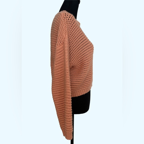 forever 21 knitted peach pullover sweater - Picture 4 of 7